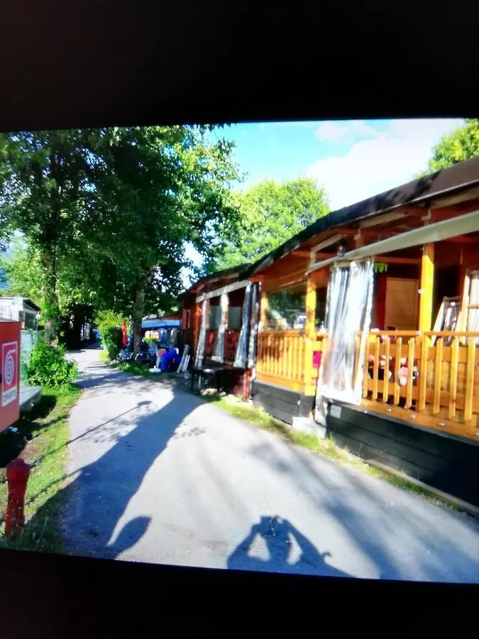 אתר קמפינג מלון פורלצה 5 Personen Chalet Am Luganer See איטליה
